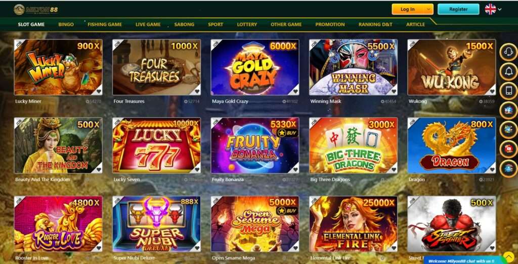 The Thrill of Playing Slot Machines Online